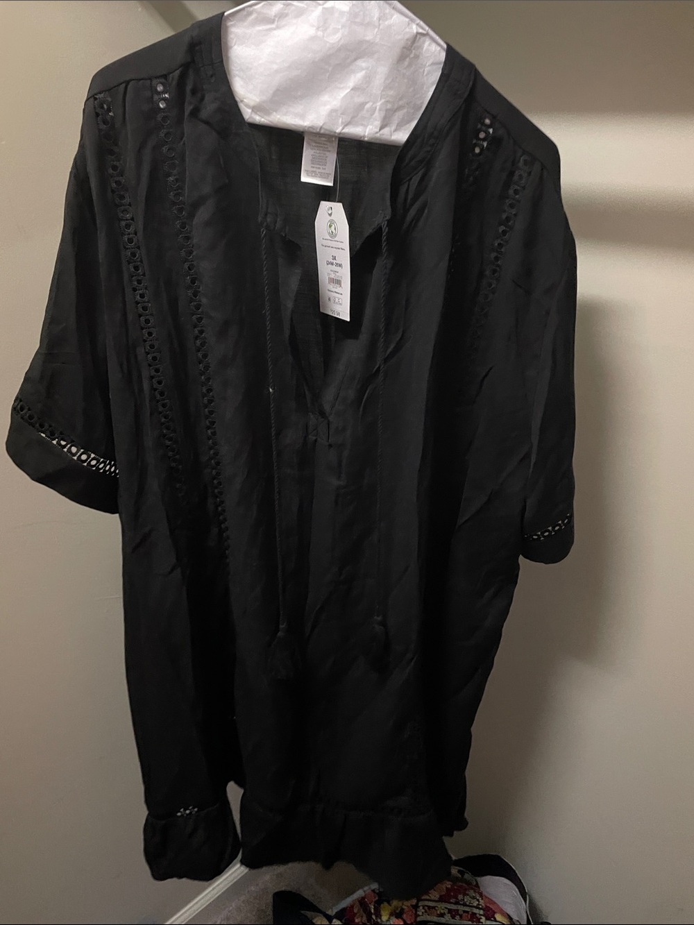 Women’s Black Swim Suit Cover Up